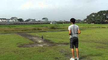 Kevin with his TREX 500E