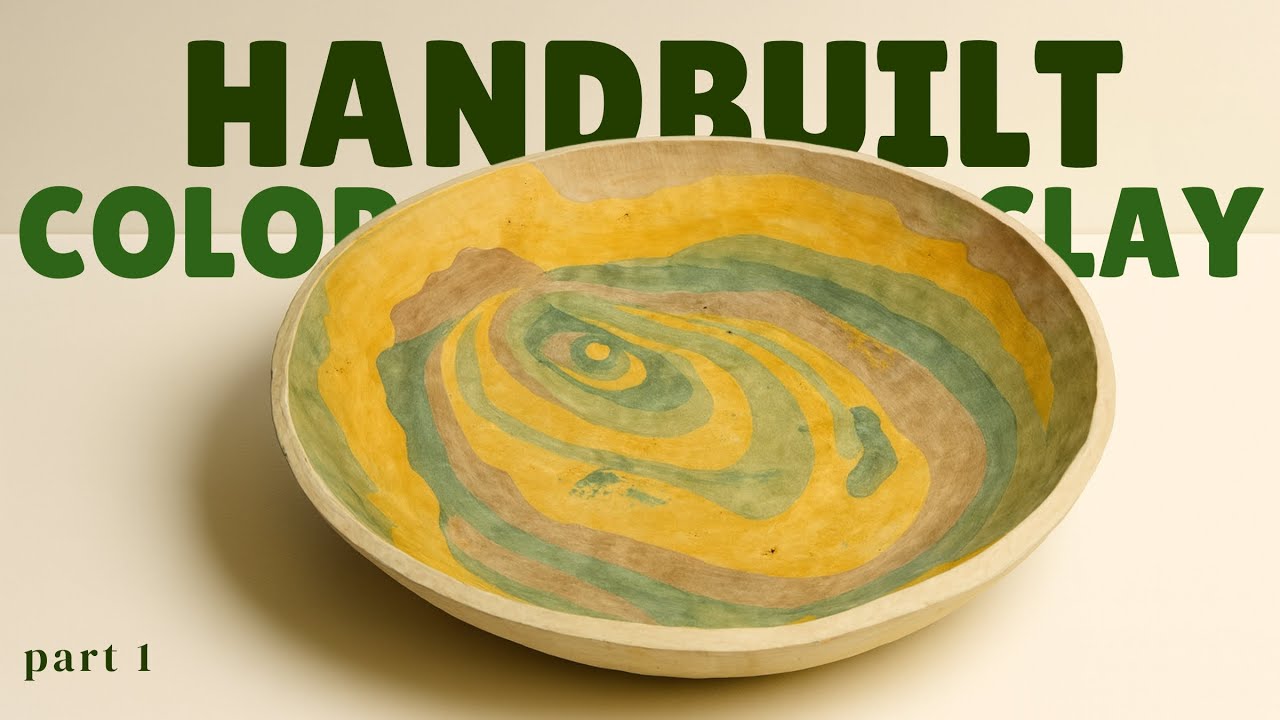 How to Color Clay to Make a Bowl | Easy Beginner Tutorial