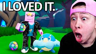 I Got Addicted To Roblox's NEWEST Pokemon (EVOMON) screenshot 4
