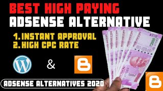 Best Google AdSense Alternative - High Paying | Instant Approval | Blog Monetization Without AdSense