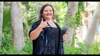 Outstanding Graduate Hansley Osborn Earns Communication Studies Degree, Blossoms as an Islander