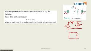 BE Lectures  - Superposition Theorem Examples