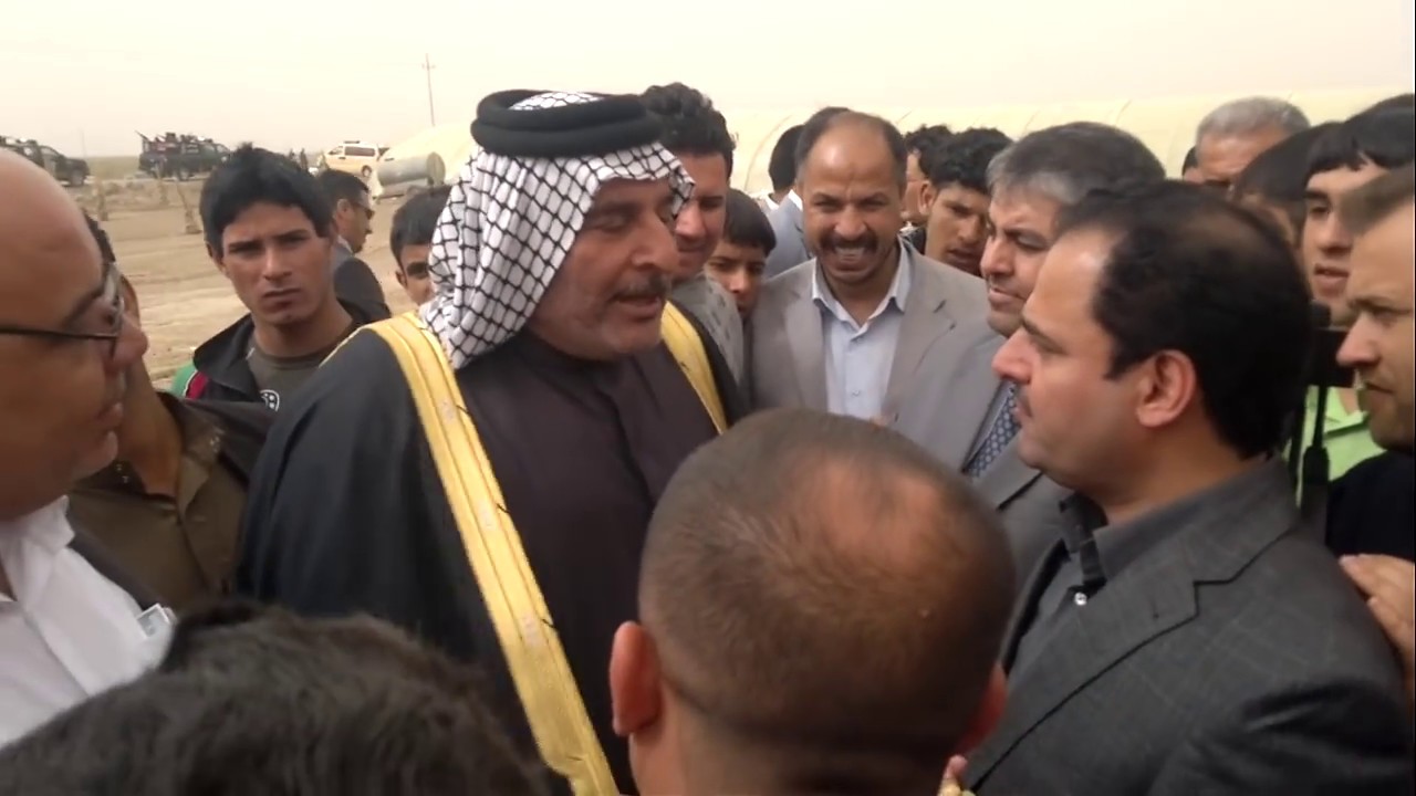 الشيخ جمال احمد اذعار الجنابي مع شيخ البهادل