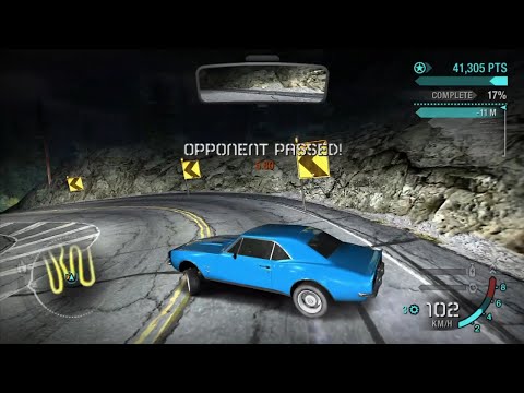 NFS Carbon - Overtaking Darius with Stock Starter Cars using Drift Physics