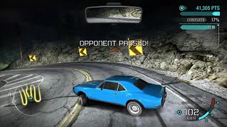 NFS Carbon - Overtaking Darius with Stock Starter Cars using Drift Physics