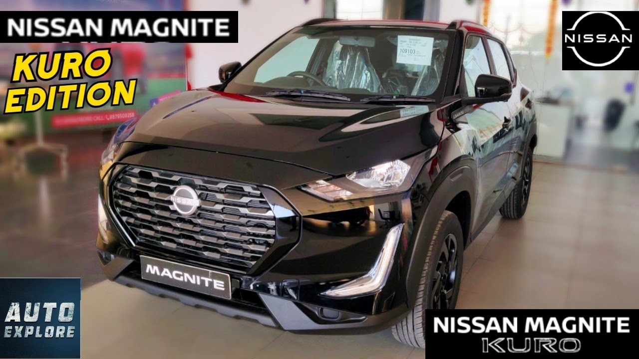 Nissan Magnite Kuro Edition 2023 | New Variant with Black interior and ...
