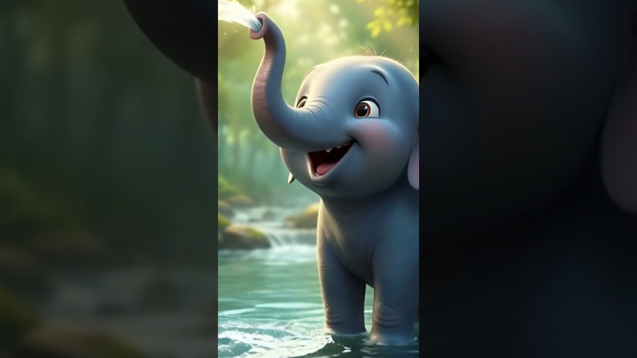 Cutest Baby Elephant Ever! 🐘 Funny Animals