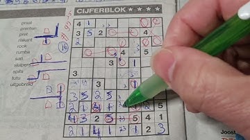 (#9935) Sunday. Tectonic01 Sudoku puzzle. Bonus Extra edition. 01-19-2025 Extra part 4 of 4