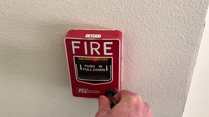 Fire Alarm System Test at Work #3