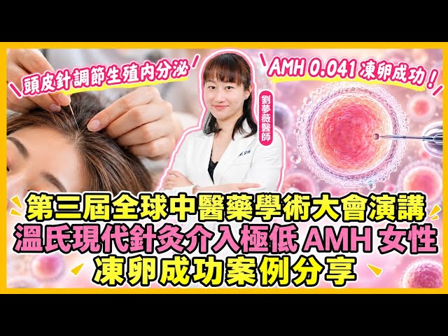 EP157 劉夢薇醫師第三屆全球中醫藥論壇主講-極低AMH凍卵成功病例報告