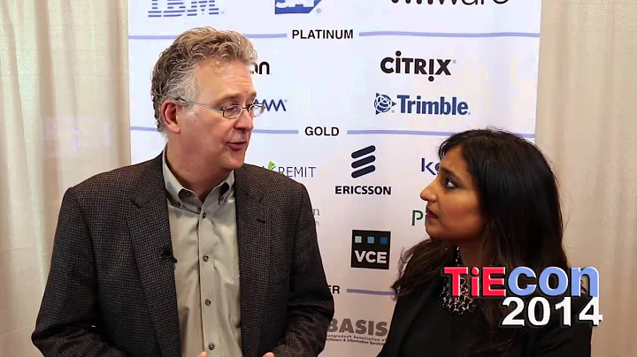 TiECon 2014 TIE50: Bob Thronson of Vigilent at Med...