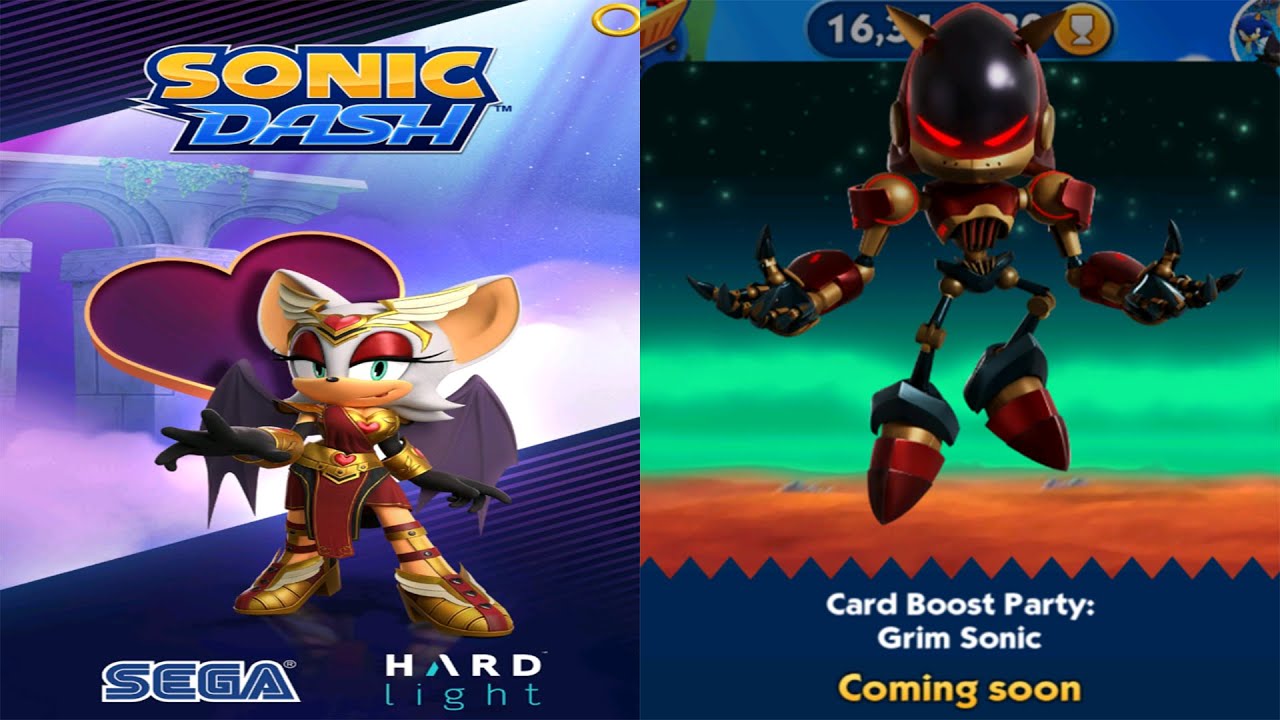 Sonic Dash Racing Game - Valentine Rouge Event - New Event COming Soon ...