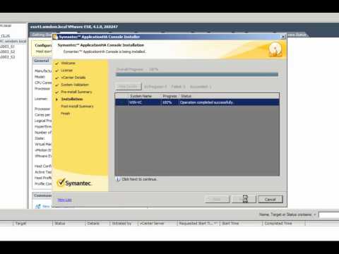 Symantec ApplicationHA 5.1Sp2 installation