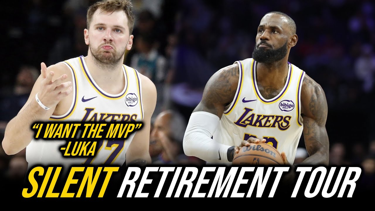LUKA INAMIN na Gusto Manalo ng MVP | Lebron Nagparamdam ng Retirement tour vs Sixers