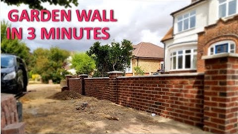 Garden Wall in 3 minutes