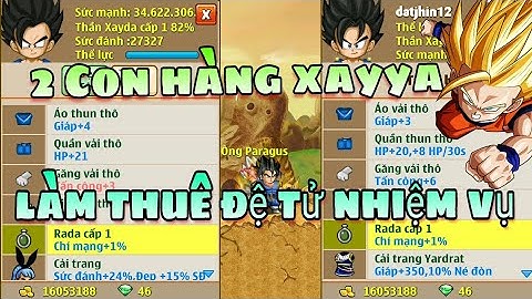 Nh0csc1 || Review 2 Con Hàng Xayya Làm Thuê Đệ Tử Nhiệm Vụ | ngọc rồng online