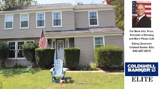 10421 HILLSIDE LANE, FREDERICKSBURG, VA Presented by Sidney Sorenson.