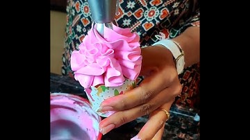 How to use ball tip nozzle for Cupcake Icing