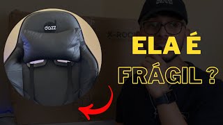 Cadeira gamer Dazz-X rocker. Opinião, Unboxing e impressões!