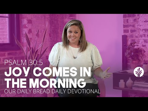 Video: Hvor i Bibelen står det at glede kommer om morgenen?