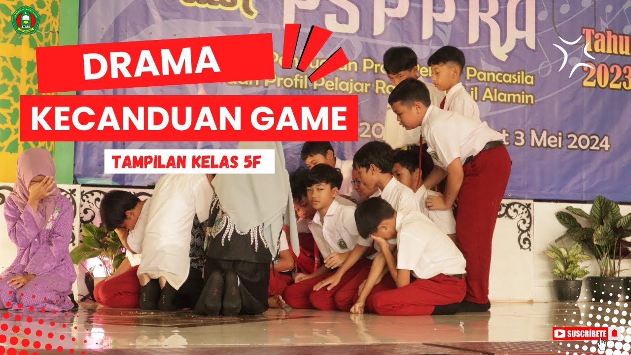 DRAMA KECANDUAN GAME ONLINE | KELAS 5F | MIN 2 KOTA MALANG