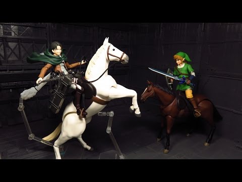 Figma Horse 246 a&b Chestnut and White Review