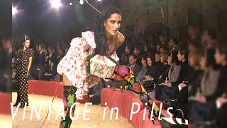 Vintage in Pills JOHN GALLIANO Spring 1997 Paris - Fashion Channel