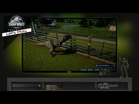 Jurassic World Evolution - Aperçu des mécaniques de jeu sur Xbox One X