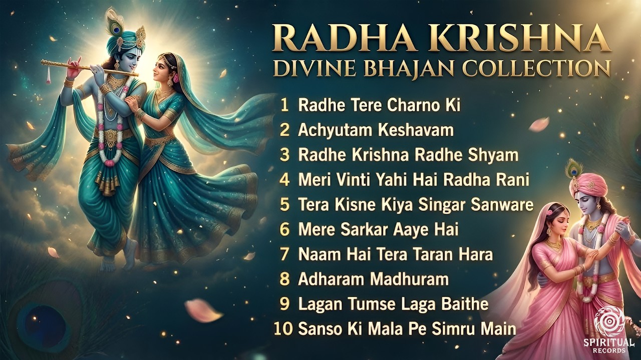 Shyam Bhajan Sandhya 🌙 | Radha Krishna Nonstop Songs | Peace & Positivity