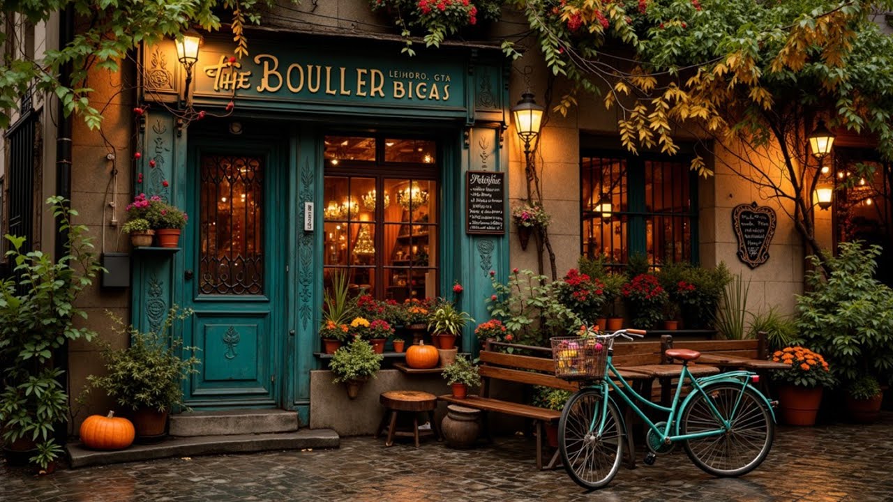 Mellow Jazz for Reading & Focus | Cozy Cafe Ambiance ~ Morning Coffee Chill Out Music