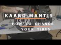 How to replace the tires on your Kaabo Mantis Pro SE Electric Scooter?