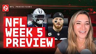Previews and Projections for Every Week 5 NFL Matchup screenshot 3