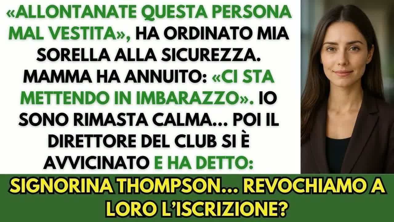 Mia sorella ha provato a farmi cacciare dal suo club… poi la sicurezza mi ha chiamata “signora”