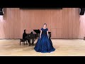 Piangero la sorte mia… Diana Yian Xu