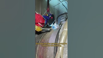 Xionggu welding machine in action of offshore pipeline  project #welding #automaticwelding