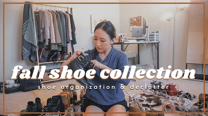 my fall/winter 2020 SHOE DECLUTTER & ORGANIZATION | organizing my fall shoe collection