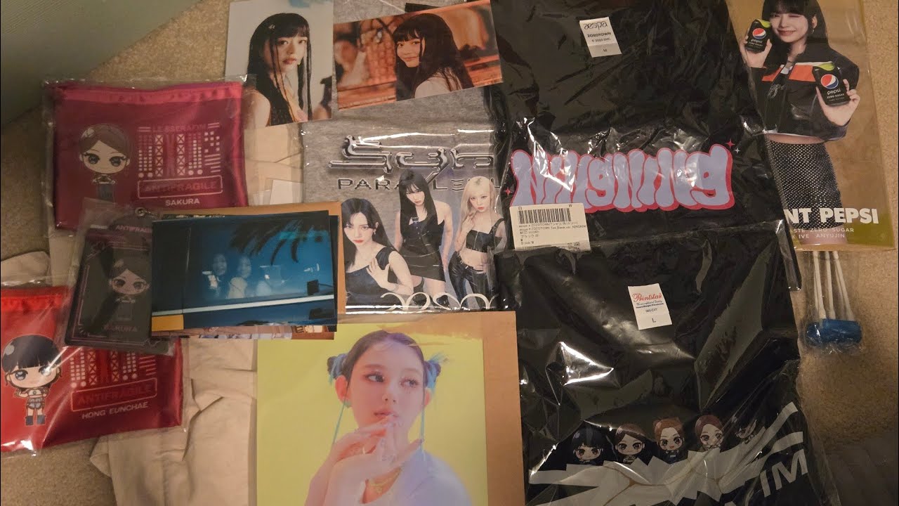 NEWJEANS (NJZ) PHOTOSET, LSF + AESPA T-SHIRT + YUJIN STAND