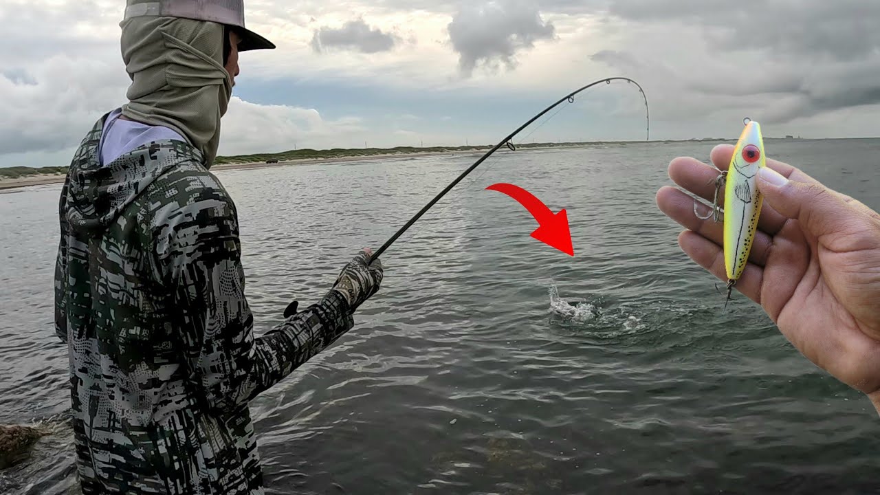 Jetty Fishing for Speckled Trout With Top Water lures/ EPIC RESULTS