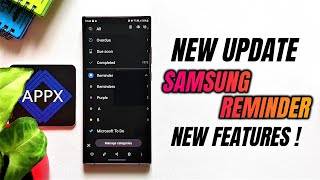 New update for Samsung Reminder app - Samsung One UI 3.1/3.0 screenshot 5