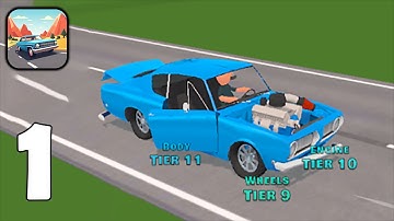 Idle Racer Tap, Merge & Race - Car Race Idle Merge - Part 1 - Gameplay Walkthrough(iOS, Android)