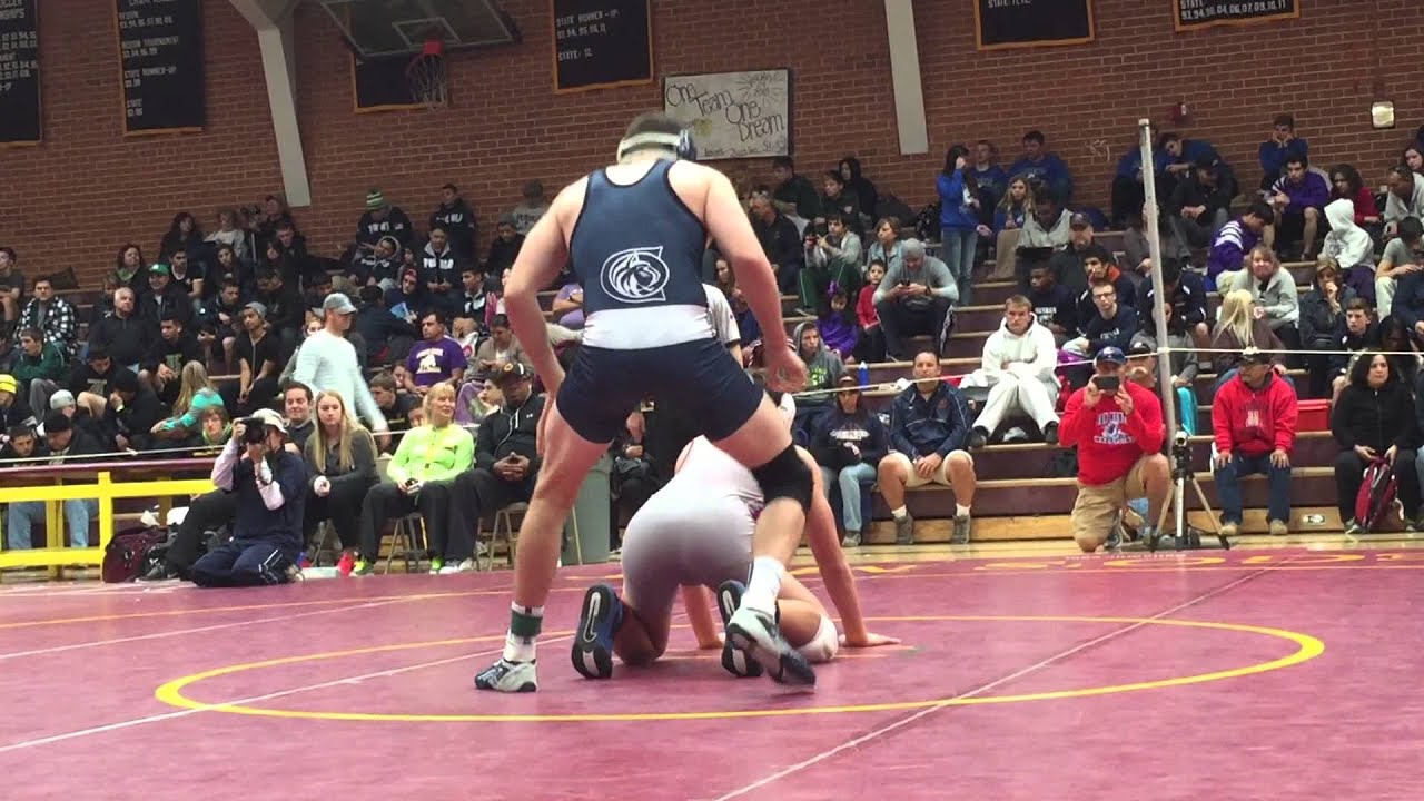 RJ Brown 2014-15 season 145lbs. Salpointe Invitational Semi-Finals