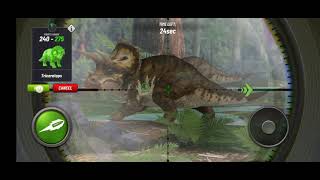 Hunting Clash-- Hunting Dinosaurs( Triceratops )  in Redwood Park @ngghost3681 . screenshot 1