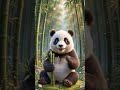 Panda Speaks from The Bamboo Forest #3danimation #funny #comedy #hindi #kidsvideo