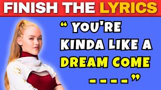 FINISH THE LYRICS: Disney ZOMBIES Edition ⚡🧟 | Songs From ZOMBIES 1,2,3,4