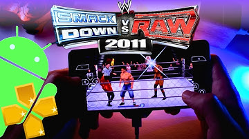 WWE SMACKDOWN VS. RAW 2011 Android Gameplay | PSP Emulator Android | PPSSPP Gold