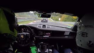 Amazing Lap with Kevin Estre in a Porsche 911 GT3 RS (992) on the Nürburgring Nordschleife