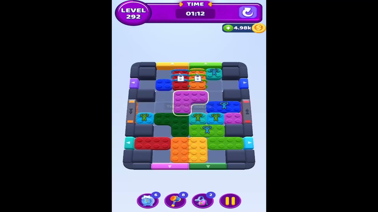 Color Block Jam Level 292 - YouTube
