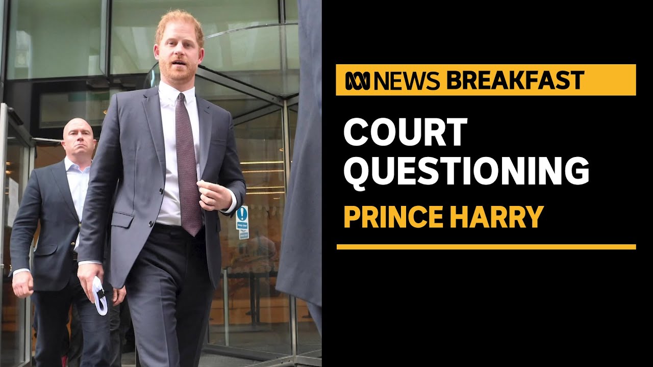 Prince Harry testifies against Mirror newspapers ABC News YouTube