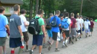Boy Scout Troop 303 Announces its Presence at Ockanickon Scout Reservation  DSCN9706