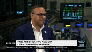 Uniphore CEO Umesh Sachdev on NYSE Live: Marketing AI, Digital Twins & SLMs screenshot 4